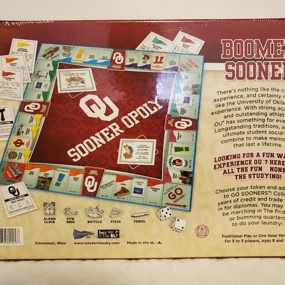 Unopened SoonerOpoly - Picture 4 of 4